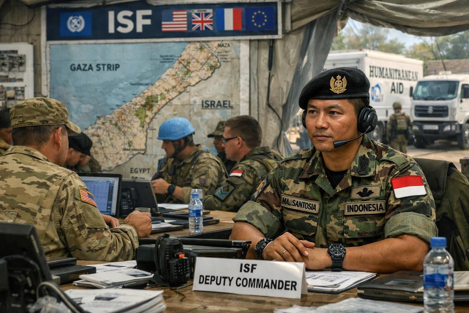 pelajari peran indonesia sebagai wakil komandan isf dan pengiriman 8 ribu prajurit ke gaza dalam misi perdamaian internasional.