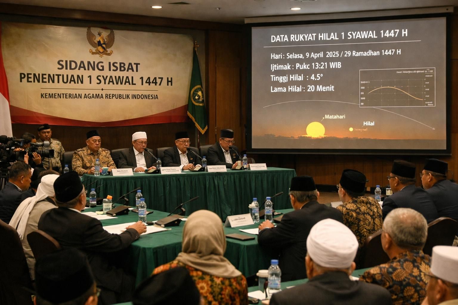 pemerintah resmi mengumumkan jadwal lebaran idul fitri 2026 jatuh pada 1 syawal 1447 h, bertepatan dengan 21 maret 2026. simak keputusan sidang isbat dan dampaknya bagi masyarakat di universitas negeri surabaya.