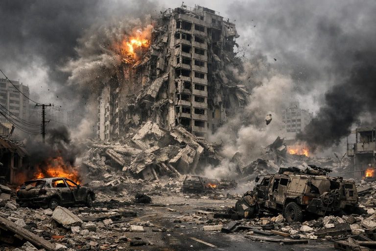 serangan rudal terbaru dari iran menghantam israel, menyebabkan gedung runtuh dan jalanan dipenuhi puing. ikuti perkembangan berita terkini dan dampak serangan ini.