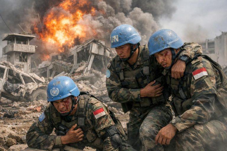 ledakan di fasilitas pbb di lebanon melukai tiga prajurit tni. dapatkan informasi lengkap tentang insiden ini dan kondisi terkini para korban.