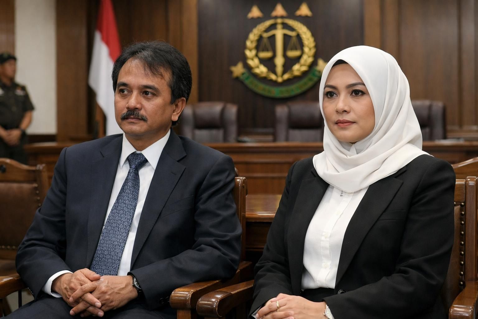 roy suryo dan dr tifa secara resmi hadir di kejari jaksel dalam proses pelimpahan kasus, menandai perkembangan penting dalam penyelidikan.