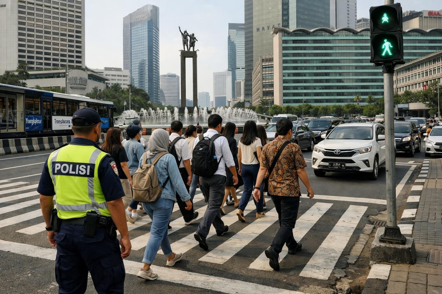pelajari insiden antara satpam dan pemilik alphard di bundaran hi serta pahami aturan khusus pelican crossing yang penting untuk diketahui demi keselamatan dan ketertiban lalu lintas.