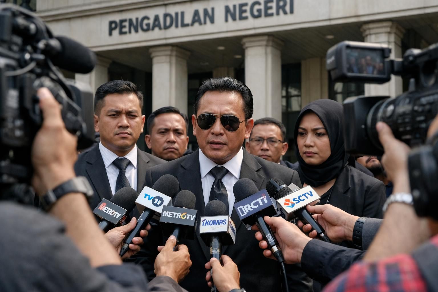 hotman menegaskan bahwa dia tidak mencari popularitas dalam membela febrie adriansyah dan menyatakan tarif jasanya sangat tinggi.