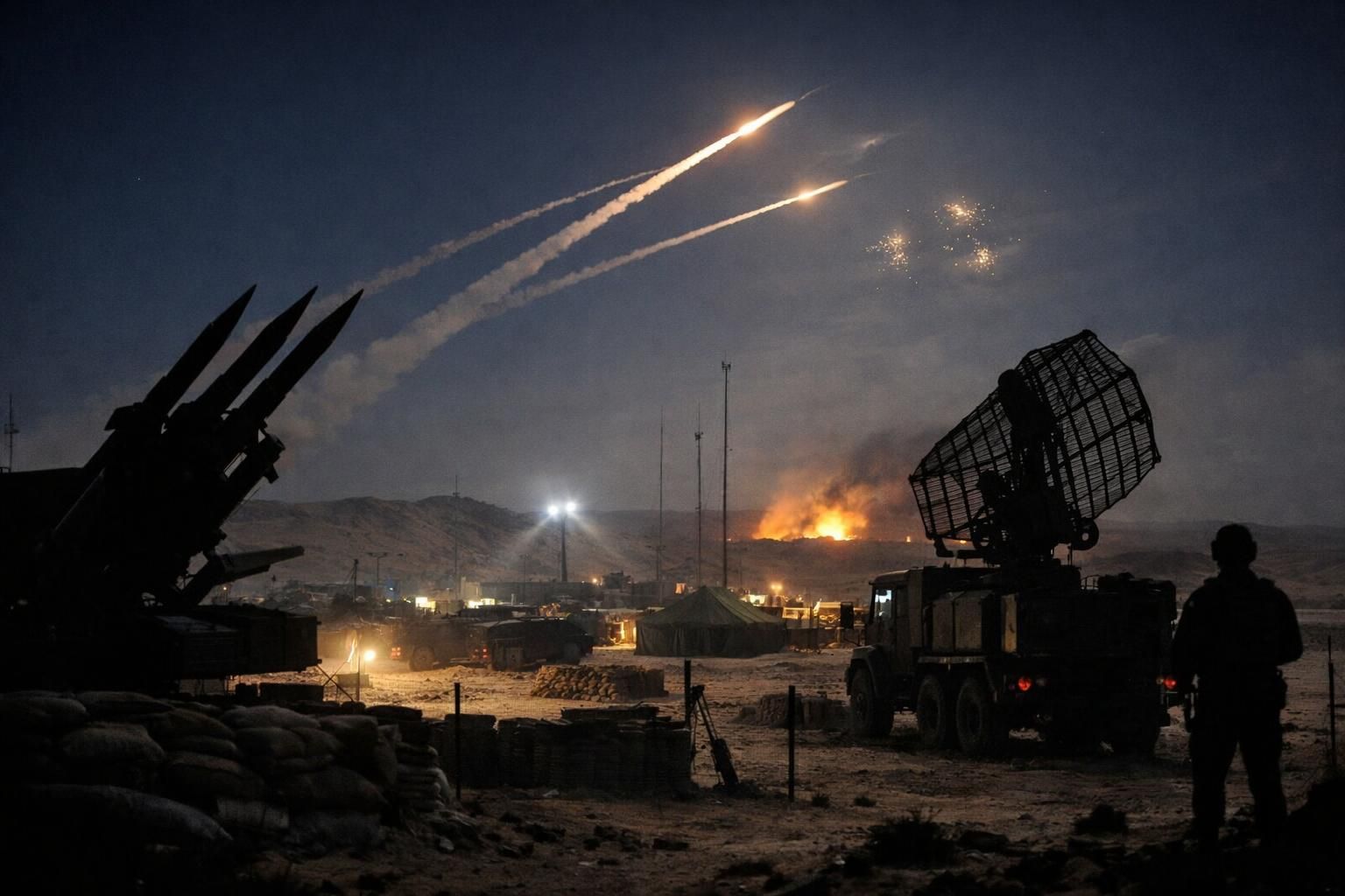 iran melancarkan serangan balasan terhadap pangkalan militer as di suriah sebagai respons atas ketegangan yang terus meningkat di wilayah tersebut.