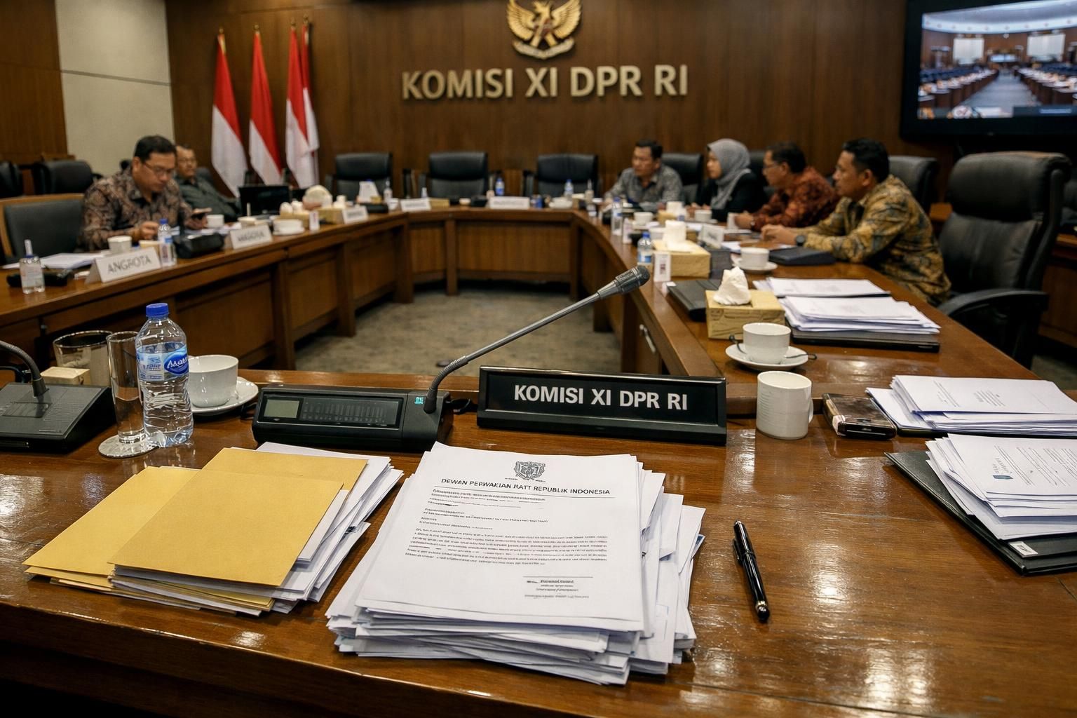 komisi xi dpr sedang menunggu keputusan prabowo mengenai kandidat pengganti perry warjiyo sebagai gubernur bank indonesia untuk memastikan kelangsungan kebijakan moneter yang stabil.