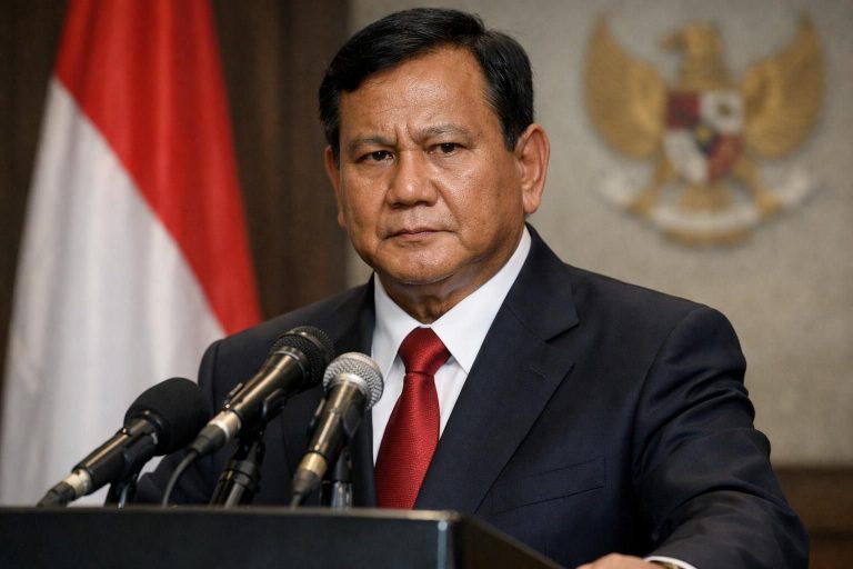 prabowo menegaskan bahwa hukum tidak boleh digunakan sebagai alat kekuasaan untuk kepentingan uang dan balas dendam politik demi menjaga keadilan dan demokrasi yang sehat.