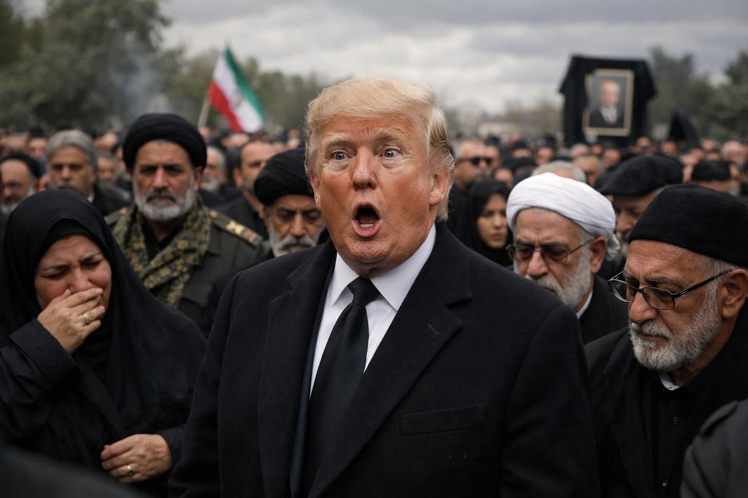 trump terkejut melihat antusiasme besar warga dalam pemakaman khamenei, meliputi liputan lengkap di detiknews.