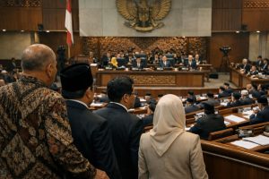 ikuti momen botok pati dan rekannya yang naik ke balkon saat rapat paripurna dpr pada 27 agustus, sebuah kejadian menarik dalam sidang penting.