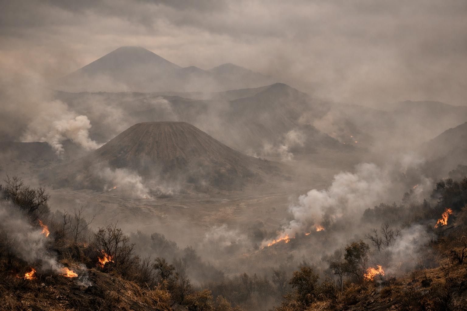 gunung bromo ditutup sementara akibat kebakaran. wisatawan yang telah membeli tiket dapat mengajukan pengembalian. dapatkan informasi terbaru di detiknews.