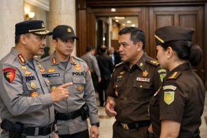 polri dan kejagung bekerja sama kuat, mendesak hakim untuk menolak gugatan praperadilan yang diajukan oleh febrie.