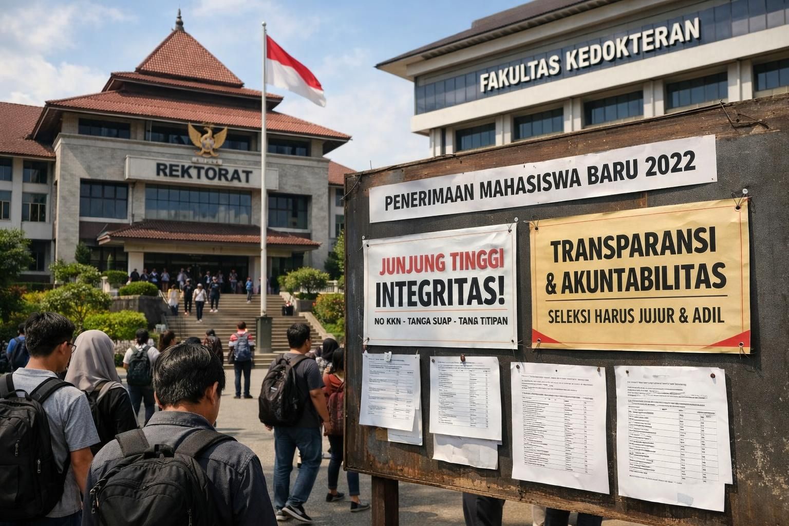 rektor unsoed menyediakan 73 kuota khusus untuk calon mahasiswa yang orang tuanya mengalami pemerasan, sebagai bentuk dukungan dan bantuan pendidikan.